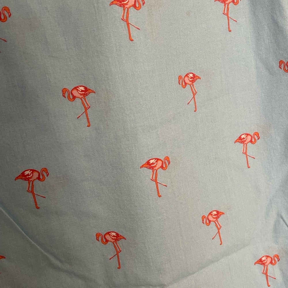 Gap Body pajama pants blue flamingo-print - Picture 3 of 4